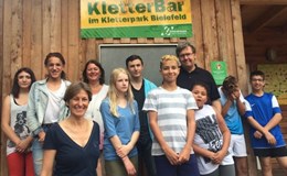 Besuch mit Karlsson e. V. in Kletterpark