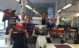 Jede Tasche ein Unikat: Besuch bei HALFAR im April 2016